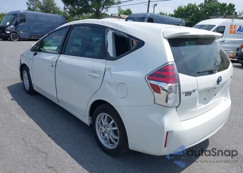 2016 Toyota Prius V Two из США, поврежденный, VIN JTDZN3EU9GJ042998